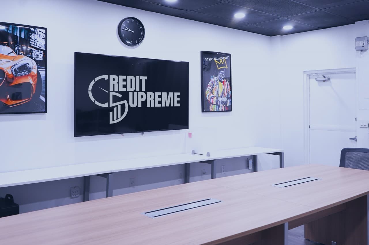 Inside the Credit Supreme office